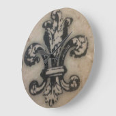 FABULOUS FLEUR DE LIS GROTE KLOK (Hoek)