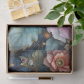 Fabulous Floral Colorful Sunrise Tissuepapier (Geschenk)