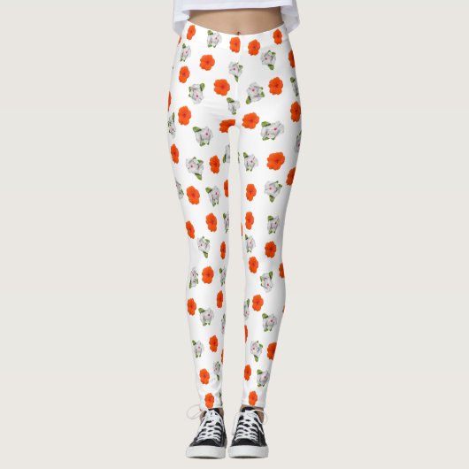 Fabulous Floral Leggings (Voorkant)