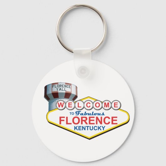 Fabulous Florence Ky Keyring Sleutelhanger (Voorkant)