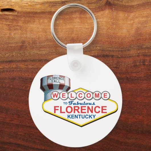 Fabulous Florence Ky Keyring Sleutelhanger (Voorkant)