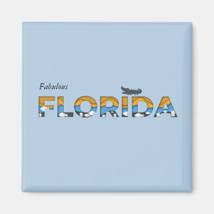 Fabulous Florida Custom Magneet