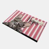 Fabulous Frenchie French Bulldog Deurmat (Schuin)