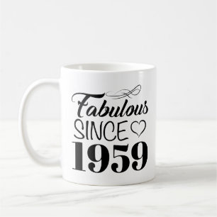 Fabulous from 1959 60th Birthday Koffiemok
