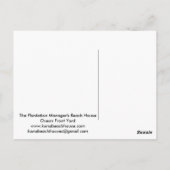 Fabulous Front Yard Briefkaart (Achterkant)