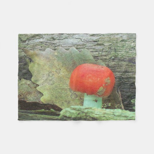 Fabulous Fungi Fleece Deken (Voorkant (Horizontaal))