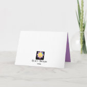 Fabulous gaat nooit uit de stijl van de dag kaart (Achterkant)