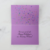 Fabulous gaat nooit uit de stijl van de dag kaart (Binnen)