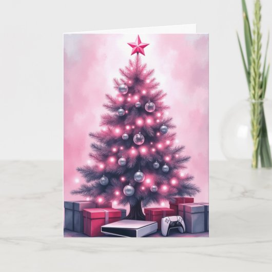 Fabulous Gamer Christmas Card  Feestdagen Kaart (Voorkant)