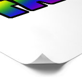 Fabulous Gay 50th Birthday Poster (Hoek)