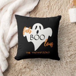 Fabulous Ghost fab-boo-lous grappige Halloween Kussen