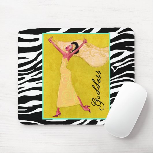 Fabulous Goddess Mousepad Muismat (Met muis)