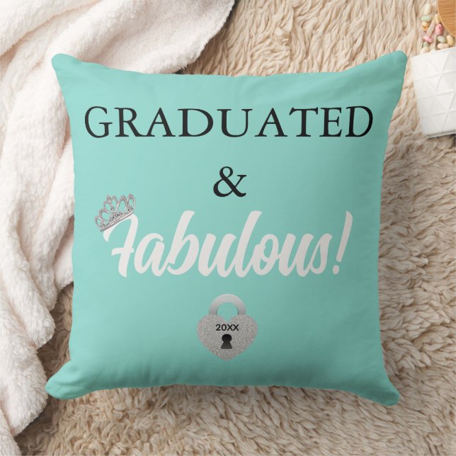 Fabulous & Graduated Celebration Tiara Party Decor Kussen (Deken)