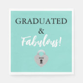 Fabulous & Graduated Celebration Tiara Party Servetten (Voorkant)