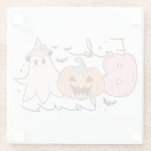 Fabulous Halloween Glazen Onderzetter (Achterkant)