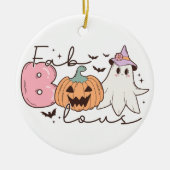 Fabulous Halloween Keramisch Ornament (Voorkant)