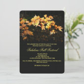 Fabulous Herfst Invitation Kaart (Staand voorkant)