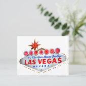 Fabulous Las Vegas Briefkaart (Staand voorkant)