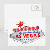 Fabulous Las Vegas Briefkaart (Voorkant / Achterkant)