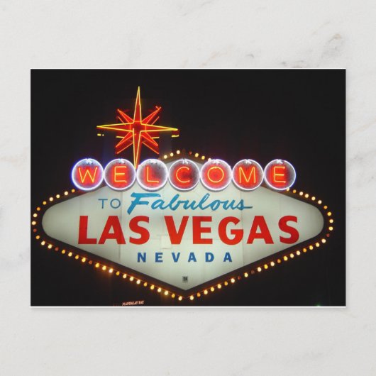 fabulous-las-vegas briefkaart (Voorkant)