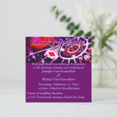 Fabulous Las Vegas Lucky in Love Wedding Kaart (Staand voorkant)