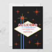 Fabulous Las Vegas Nights Wedding Shower Kaart (Voorkant)