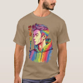 Fabulous LGBT Male Youth T-Shirt (Voorkant)