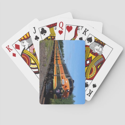 Fabulous Locomotive Deck of Plays Pokerkaarten (Achterkant)