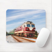 Fabulous Locomotive Mouse Mat. Muismat (Met muis)