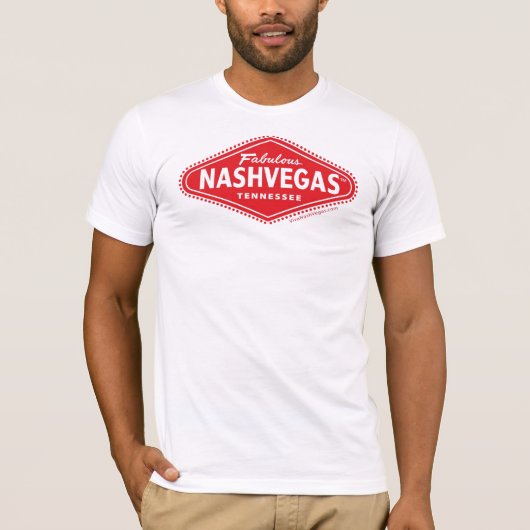 Fabulous NASHVEGAS TM Diamond Logo T-shirt (Voorkant)