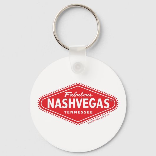 Fabulous NASHVEGAS TM-Logo Sleutelhanger (Voorkant)