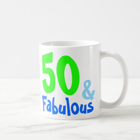 Fabulous Neon Birthday Koffiemok (Rechts)
