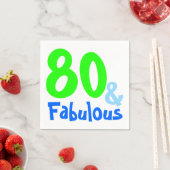 Fabulous Neon Birthday Servet (Insitu)