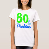 Fabulous Neon Birthday T-shirt (Voorkant)