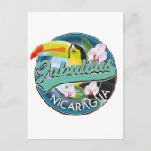 Fabulous Nicaragua toucan logo Briefkaart (Voorkant)