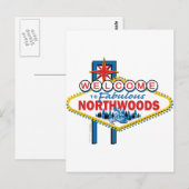Fabulous-North-Bossen Briefkaart (Voorkant / Achterkant)
