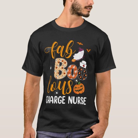 Fabulous Nurse Costume Faboolous Charge Nurse Hall T-shirt (Voorkant)