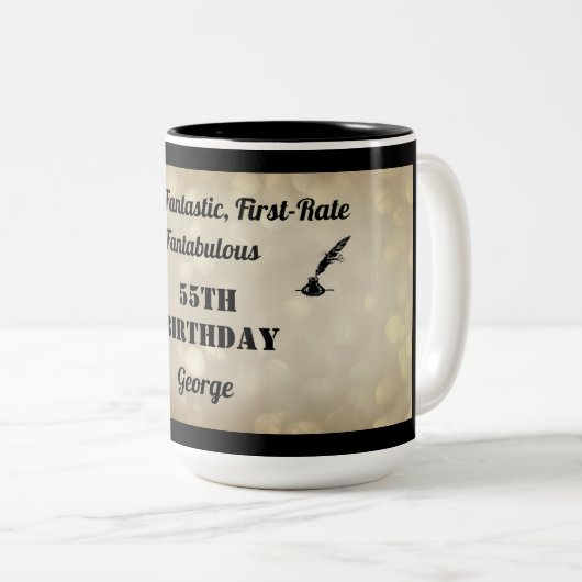 Fabulous Personal 55th Birthday Mok (Voorkant rechts)