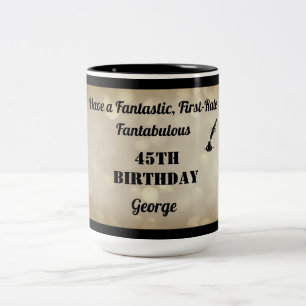 Fabulous Personalized 45th Birthday Mok