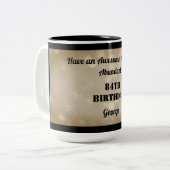 Fabulous Personalized 84th Birthday Mok (Voorkant links)