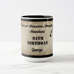 Fabulous Personalized 84th Birthday Mok