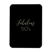 "Fabulous" prachtige, flexibele zwarte fotomagneet Magneet (Verticaal)