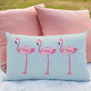 Fabulous Quirky Retro Pink Flamingos Kussen