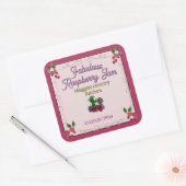 Fabulous Raspberry Jam LABEL (Envelop)