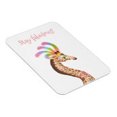 Fabulous regenboog giraffe magneet (Rechterzijde)