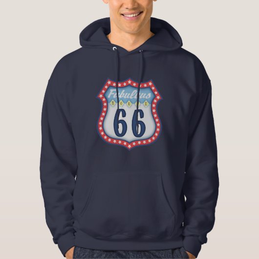Fabulous Route 66 Hoodie (Voorkant)