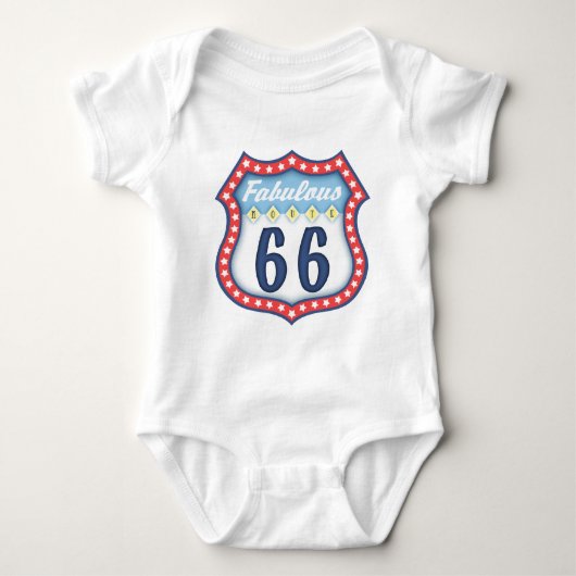 Fabulous Route 66 Romper (Voorkant)