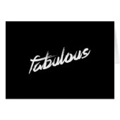 "FABULOUS" SCHRIJFT ONZE "HONEYMOON" (Voorkant Horizontaal)