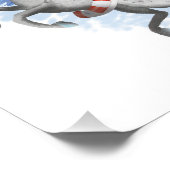 Fabulous Scottish Beasts kinderen kamer glossy pos Perfect Poster (Hoek)