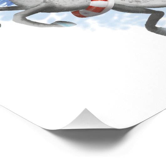 Fabulous Scottish Beasts kinderen kamer glossy pos Perfect Poster (Hoek)